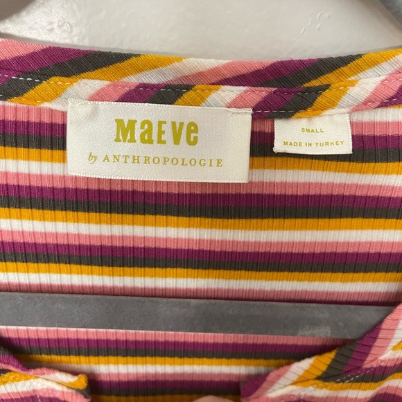 Maeve by Anthropologie Striped Top - Picture 3 of 6